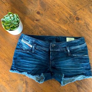 DIESEL WOMENS JEAN SHORT